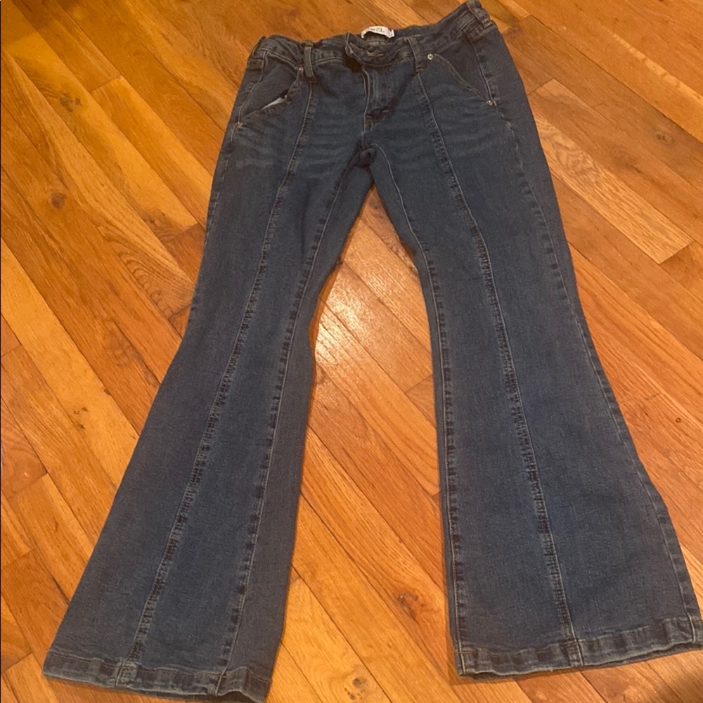 Rue 21 Women's Blue Flared Jeans
